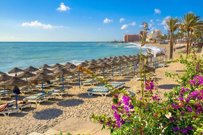 Playa Arroyo De La Miel Con Piscina Sun&Beach Appartement Benalmádena Buitenkant foto